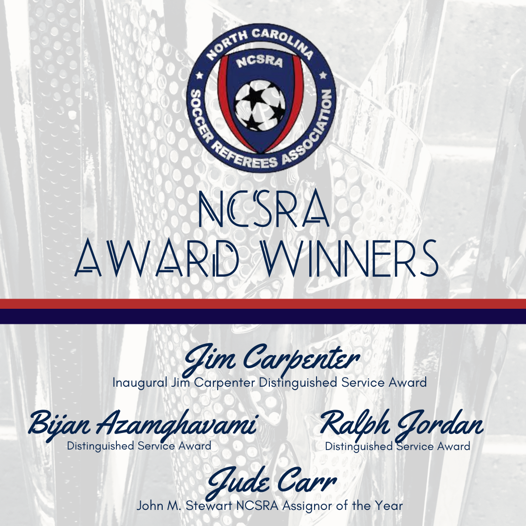 NCYSA Award Winners North Carolina Youth Soccer