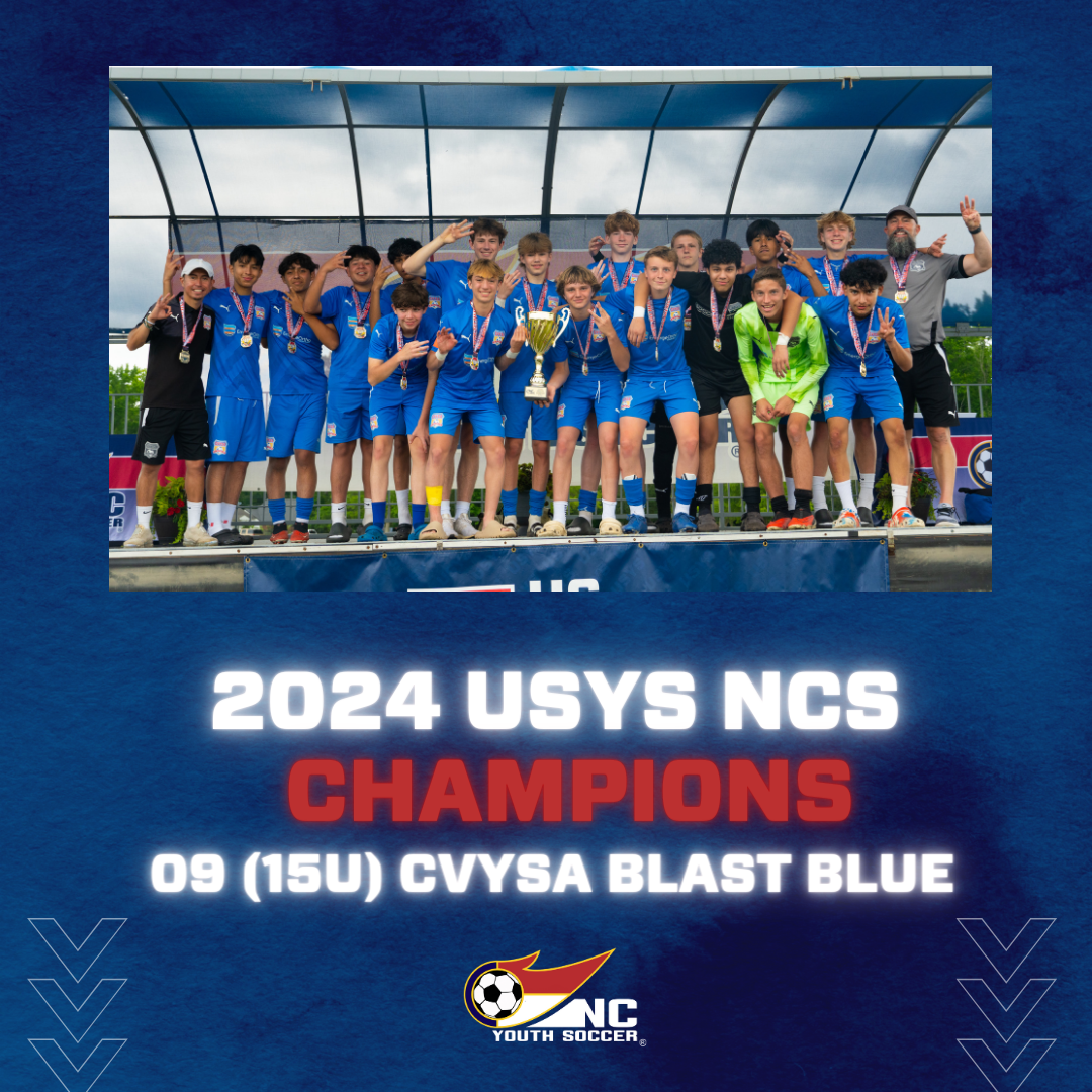 Spring 2024 USYS State Cup Champions North Carolina Youth Soccer