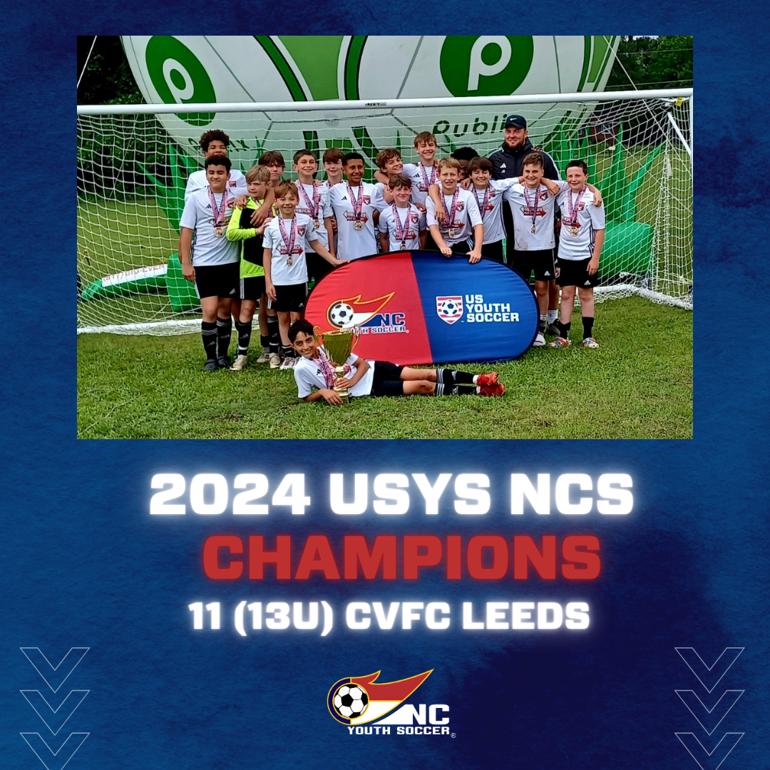 Spring 2024 USYS State Cup Champions North Carolina Youth Soccer